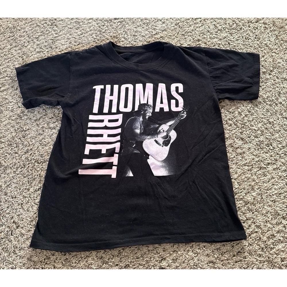 Thomas Rhett‎ Tour Women's Black Short Sleeve Tee Size Small